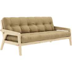 Hörnsoffor - Tall / Furu Karup Design Grab Bäddsoffa Natur Wheat Beige 204 x 90 x 43 cm Soffa