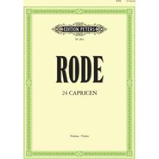 Bücher 24 Caprices in the Form of Etudes for Violin Sheet music, Engelsk