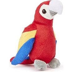100% Recycled Plush Parrot Plush Toy 13-15cm Stuffed Soft Cuddly animals Collection For New Born Child Realistic Tiktok featured