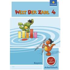 Bücher Welt der Zahl 4. Arbeitsheft mit CD-ROM. Bayern (Geheftet)