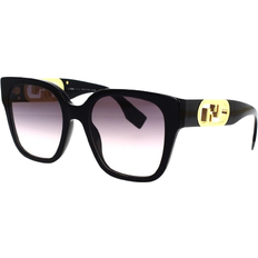 Lunettes de soleil Fendi O'Lock Square Sunglasses Black