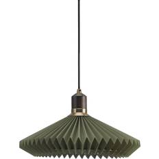Halo Design Paris Olive Green/Dark Wood/Gold Pendel ∅ 40cm