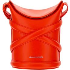 Bolsos Cubo Alexander McQueen The Curve Bucket Bag Orange One Size