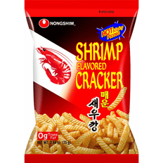Nongshim Fødevarer Nongshim Räksnacks Hot & Spicy 75g 1pak