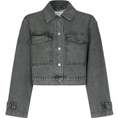 Global Funk Jackor Global Funk Tyrese-G Denim Jacket - Grey
