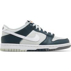 Nike Dunk Low GS - Deep Jungle/Light Silver/Deep Jungle/White