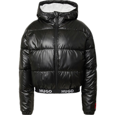 HUGO BOSS XS Jackets HUGO BOSS Faryne Hooded Regular Fit Jacket - Black