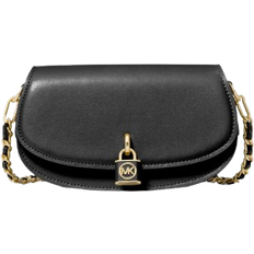 Bolsos Michael Kors Mila Small Leather Shoulder Bag - Black