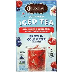 Celestial Seasonings Cold Brew Iced Tea Red, White & Blueberry 31g 18st