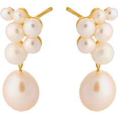 Ocean Treasure Earsticks - Guld/Perle