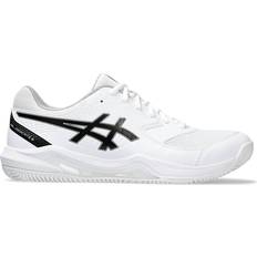 43 ½ - Homme Chaussures de sport pour raquette Asics Gel-Dedicate 8 Clay M - White/Black