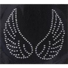 Silver Patches & Appliqués Rico Iron On Diamante Patch Silver each