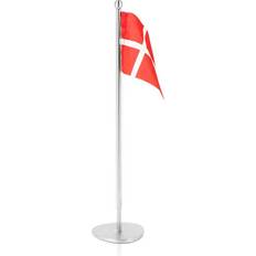 Piet Hein Dekoration Piet Hein DK Flag Pole Tri- Superellipse Foot Brushed Stainless Steel Prydnadsfigur 25cm