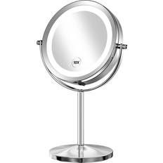 Mirror Gospire 1x Magnifying Lighted Makeup Mirror 7 Inch