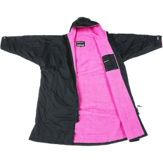 Unisex - XL Coats Dryrobe Advance Long Sleeve - Black/Pink