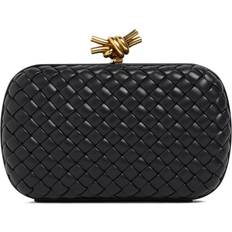 Bottega Veneta Knot Clutch - Black