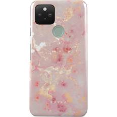 Burga Golden Coral Pink Google Pixel 5 Case, Snap