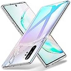 Mmobiel MMOBIEL TPU-skal kompatibelt med Samsung Galaxy Note 10 Plus 6,8 tum 2019 transparent silikonfodral komplett omslag