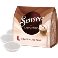 Coffee Cappuccino Kaffepads 8 St