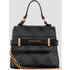 Guess Messenger Bags Guess Sestri 4G Logo Mini Handbag Grey T/U