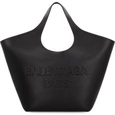 Balenciaga Laukut Balenciaga Black Leather Medium Mary-Kate Shopping Bag