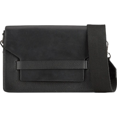 Arabella Grain Mix Crossbody Bag - Black