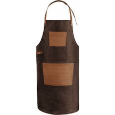 Voksen Forklæder Petromax Buffalo Leather Forklæde Brun (155x84cm)