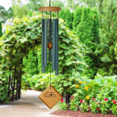 Woodstock Chimes Encore Of Mercury Verdigris 35 cm Garden Windchime