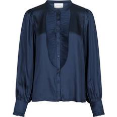 Neo Noir Zola Blouse - Midnight Blue