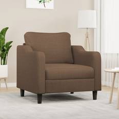VidaXL Fåtöljer vidaXL Brun 60 cm Tyg Fåtölj