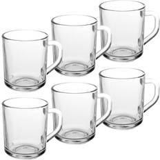 Excellent Houseware Latte Cappuccino Tea Mug 24cl 3pcs