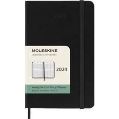 Kalendere Moleskine Vertical Weekly Agenda 12 Months 2024