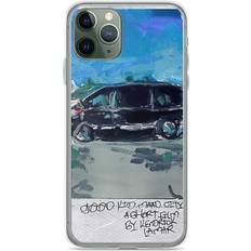 Mobile Phone Cases Phone Case Acrylic Painting Lamar Mr Kendrick Good Kid Mad City Compatible with iPhone 11 12 13 14 Pro Max 13 Mini XR SE 2022 X Xs 6 7 8 Plus 4G Samsung S21 S22 Ultra Plus A12 A51 A71 5G Transparent