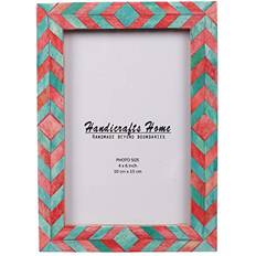 Handicrafts Home Picture 4 6 Green Photo Frame