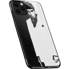 Mobile Phone Cases iPhone 11 Pro Max Case,Black and White Man Pattern iPhone 11 Pro Max Cases for Girls Women,Ultra Protection Shockproof Soft Silicone TPU Non-Slip Back Compatible with Apple iPhone 11 Pro Max