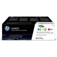 Ink & Toners HP 128a 3er-pack cf371am blau/gelb/rot laserjet pro cp15