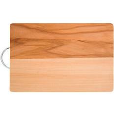 Domotti Cutting Rectangular With Metal Handle Woody 30 x 20 cm Chopping Board