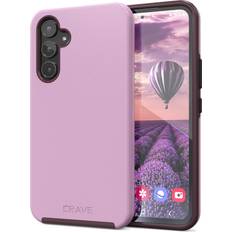 Crave Crave Dual Guard for Samsung Galaxy A54 Case, Shockproof Protection Dual Layer Case for Samsung Galaxy A54 Lilac