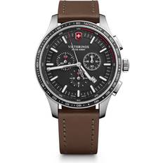 Victorinox Victorinox Alliance Sport Chronograph with Black and Brown Leather