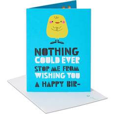 Funny Birthday Card Distracted Squirrel