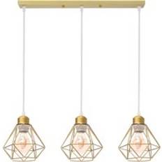 3 Lights Cage Pendant Lamp