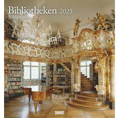 Kalender Bibliotheken 2025 Wand-Kalender Foto-Kalender