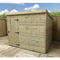 Outbuildings Dakota Fields 8 W 6 D Solid Wood Shed (Building Area )