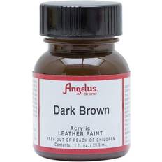 Angelus Acrylic Leather Paint Dark Brown, 1 oz