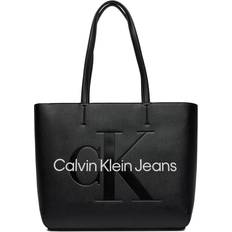 Calvin Klein Sacs à main Calvin Klein Jeans Sac à main Sculpted Shopper29 Mono K60K610276 Noir