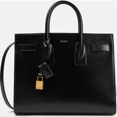 Saint Laurent Women Totes & Shopping Bags Saint Laurent Womens Nero/nero Sac De Jour Small Leather Tote bag