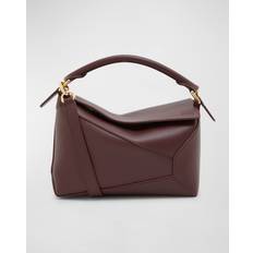 Linen Bags Loewe Puzzle Edge Small Leather Top-Handle Bag