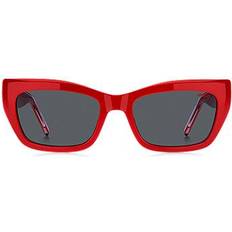 HUGO Red-acetate sunglasses with layered temples