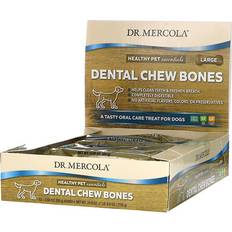 Dr. Mercola Chew Bone Rawhide-Free Large Dental Dog Treats, 12 count