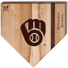 Baseball BBQ Baseball BBQ Milwaukee Brewers Plate Chopping Board